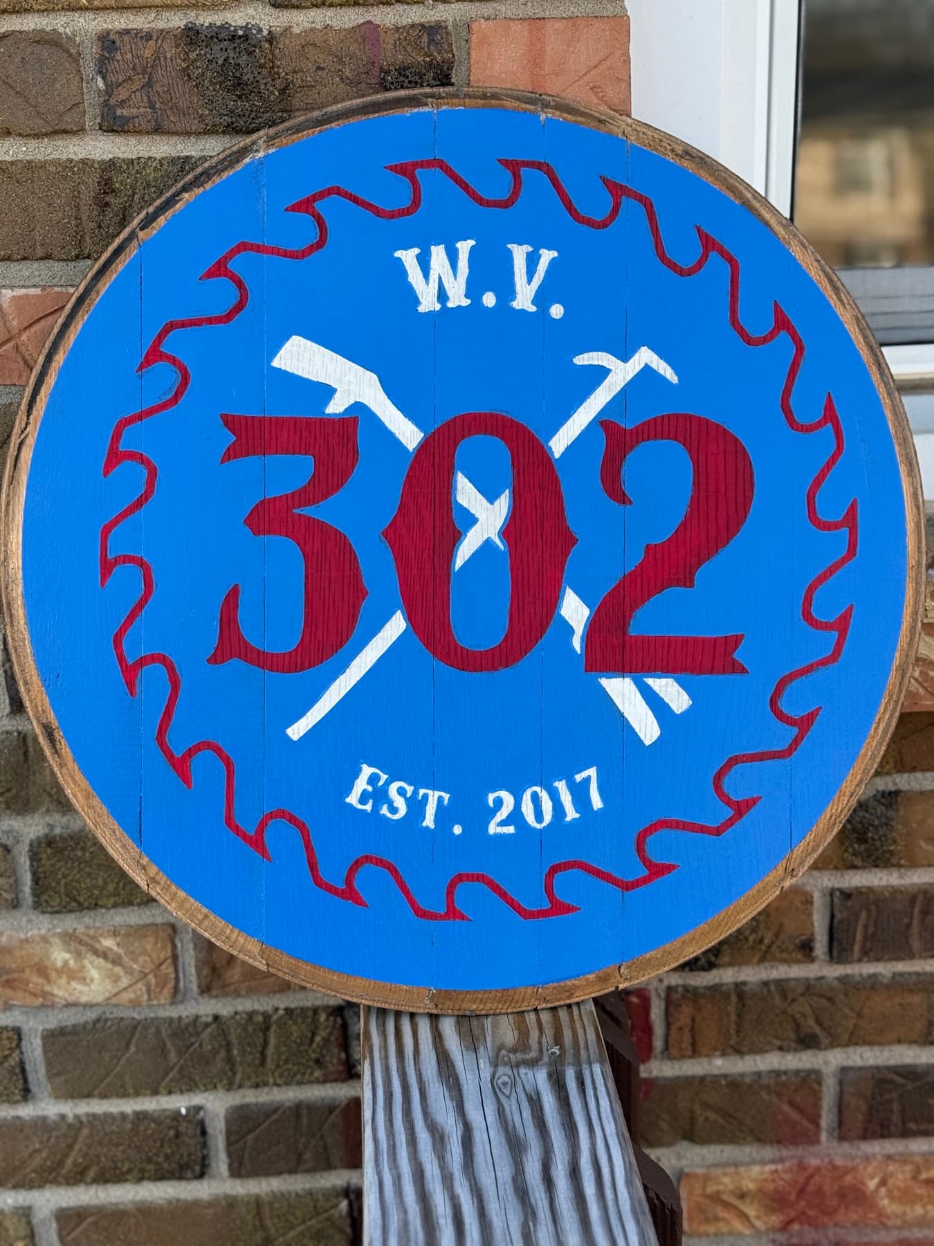 West Virginia department barrel head