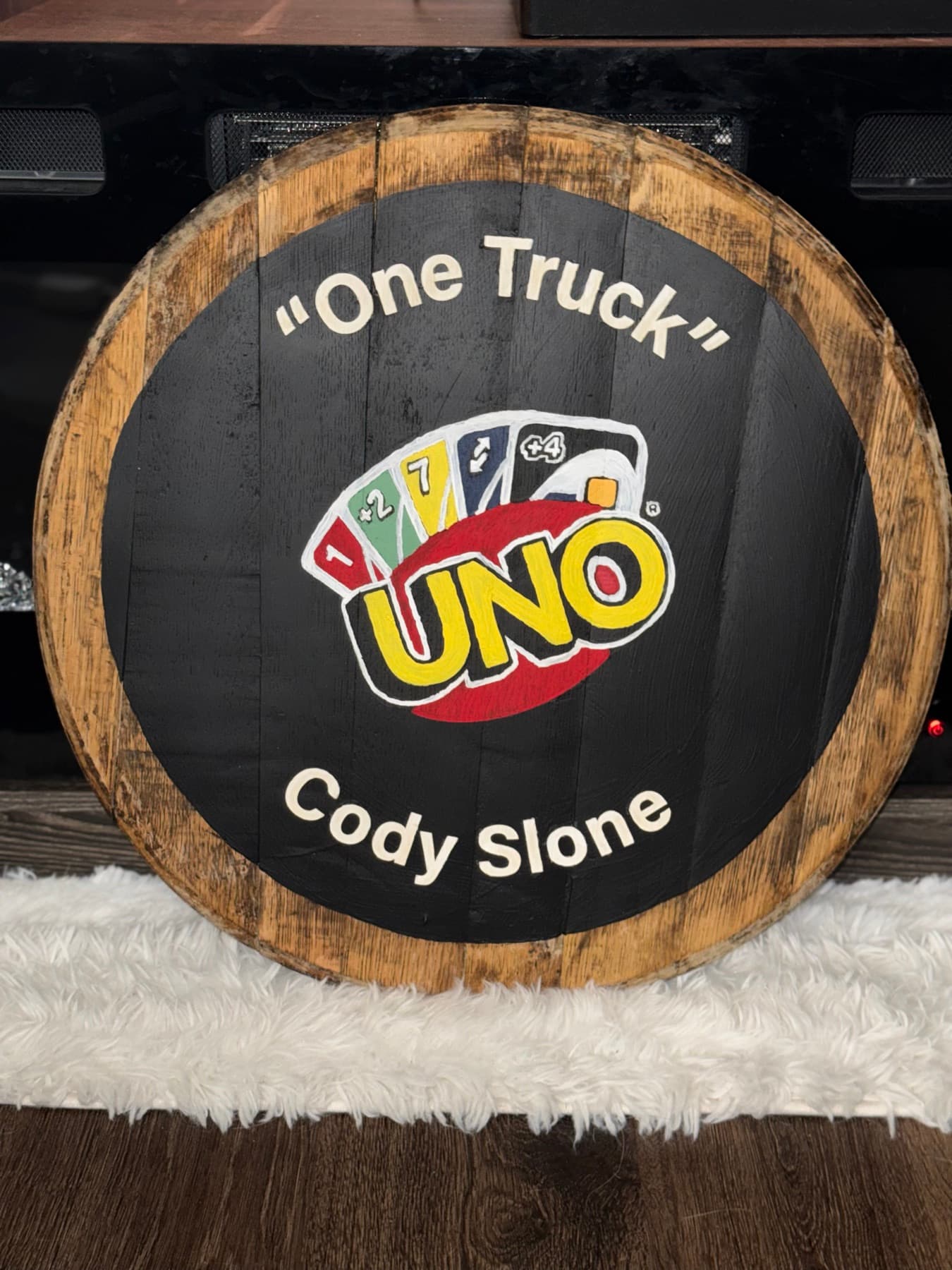 One Truck custom barrel head